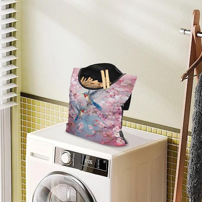 Hummingbird Clothespin Bag - Image 3