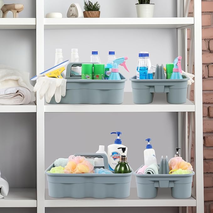 4 Pack Bathroom Cleaning Caddy Organizer - Image 5