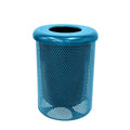 COATEDOUTDOORFURNITURE RFT-P-LBL Heavy Duty Round Trash Receptacle by CoatedOutdoorFurniture