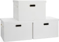Large 17" 36 Quart Collapsible Stackable Storage Bins by GraciadecoStorage