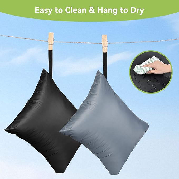 OTraki 2Pcs Exlarge Wet Bag 24x32 inch Reusable Waterproof Wet Dry Bag - Image 5