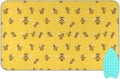 Yellow Bees Honey 01 Ironing Mat by Tatenale