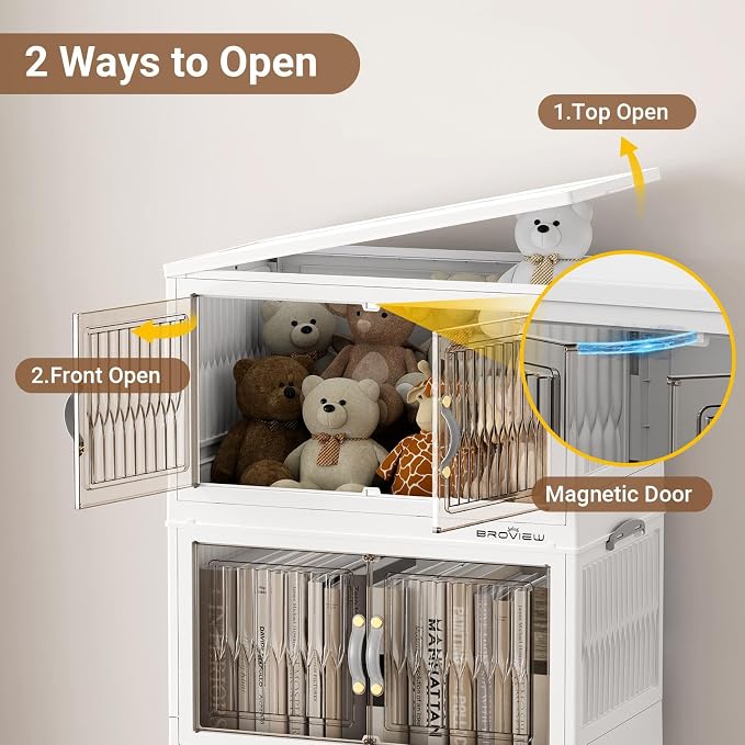BROVIEW 400Qt Stackable Storage Bins - Image 3