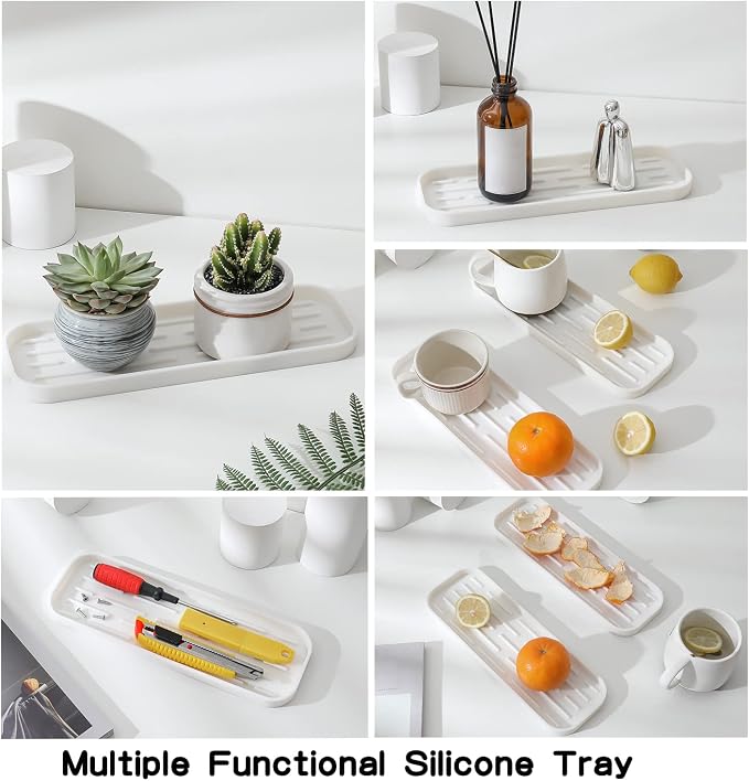 Silicone Kitchen Sink Organizer Tray - Image 5