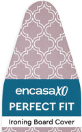 Encasa XO Ironing Board Cover and Pad 42"x14" by EncasaXO