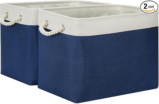 Temary Storage Baskets for Shelves, Decorative Basket by TEMARY