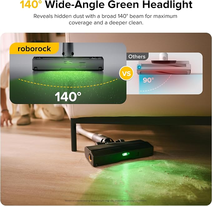 roborock H60 Pro Cordless Stick Vacuum Cleaner, 170AW Suction Power, 80-Min - Image 6