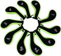 Sword &Shield sports Neoprene Zipper Golf Club Iron Head Covers Iron Covers by Unknown