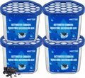 Moisture Absorbers Boxes with Activated Charcoal 4 Pack 245g Dehumidifiers by MHTTECtherealthing