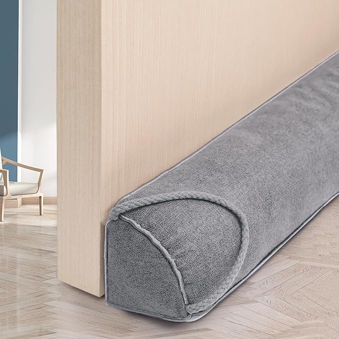 Triangular Under Door Draft Stopper 38 inch Heavy Duty Door Draft Blocker by Anze