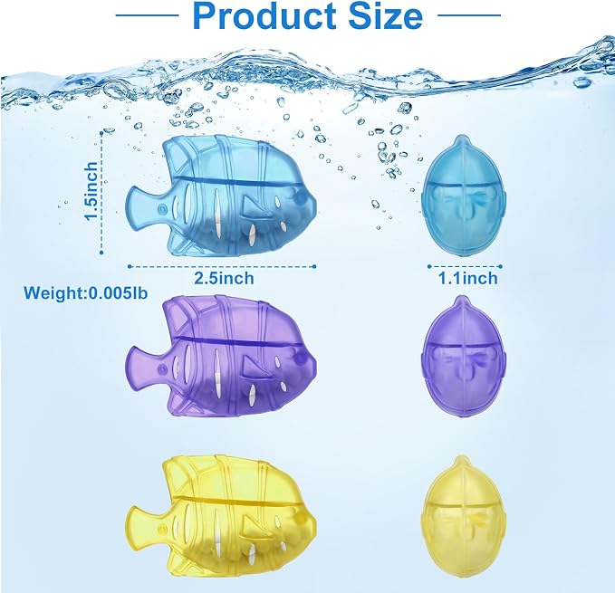 10PC Humidifier Cleaner Fish Universal Humidifier Tank Cleaner Works in All - Image 4