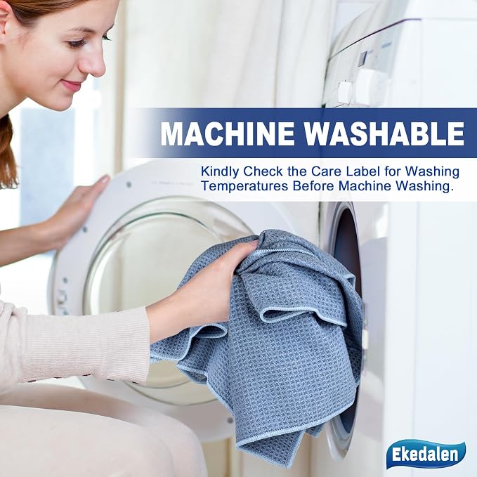 Microfiber Cleaning Cloth Waffle Weave - Image 9