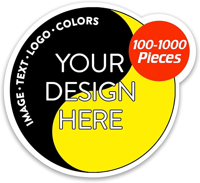 5-1000 Custom Vinyl Stickers by DayStarCustomDesigns