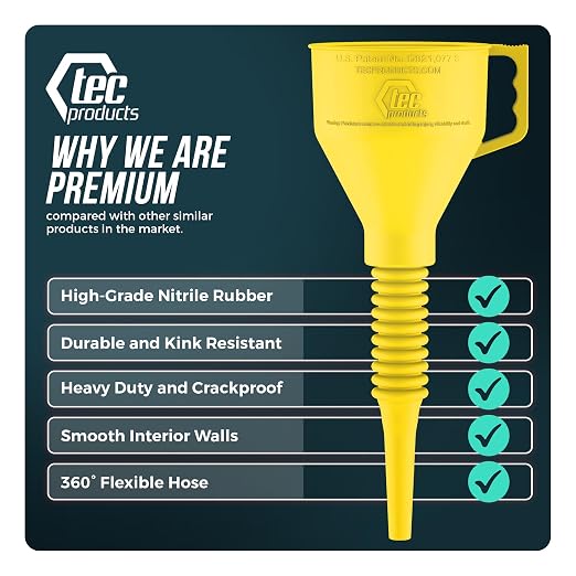 TEC Products FlexAll Long Flexible Funnel - Image 3