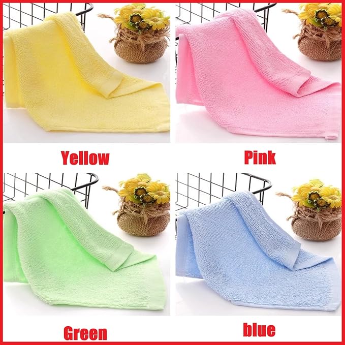 Bamboo Microfiber Cleaning Cloth-8Pcs Kitchen Wash Cloths, Wood Fiber Window - Image 4