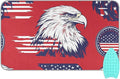 American Flag Bald Eagle Red Ironing Mat by Tatenale