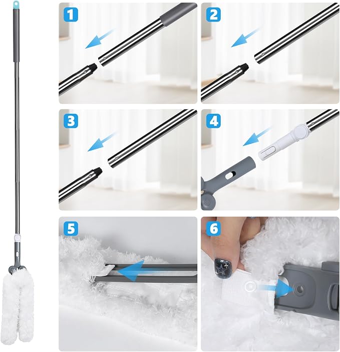 Masthome Microfiber Duster, Microfiber Feather Dusters - Image 8