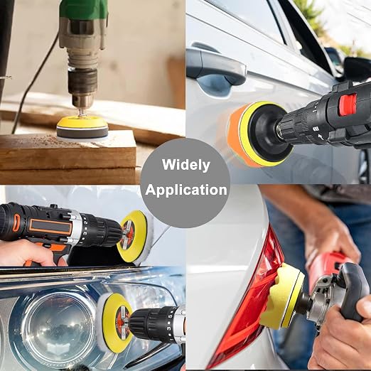 3 Inch Sanding Disc Drill Polishing Kit Sanding Attachment, Backing Pads - Image 5