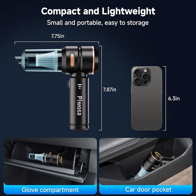 Handheld Vacuum Cordless, Car Vacuum Cleaner - Image 6