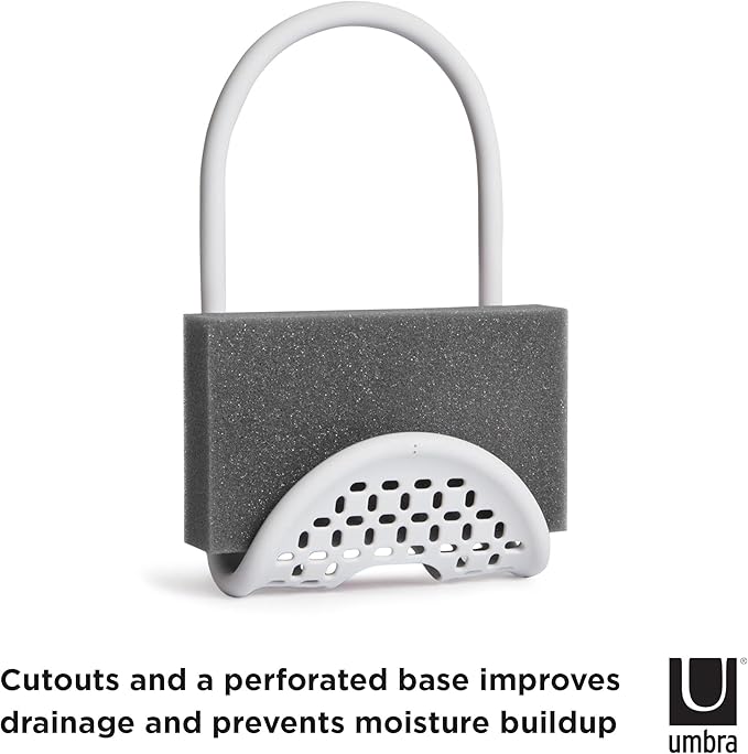 Umbra Sling Flexible Sink Caddy, Non-Slip – Holds Sponge, Scrubbing Brush or - Image 5