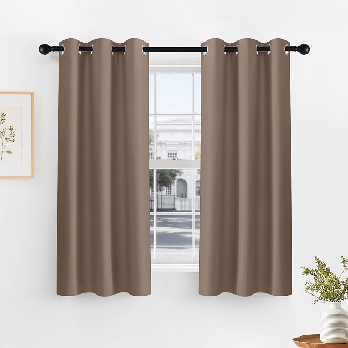 PONY DANCE Short Blackout Curtains by PONYDANCE
