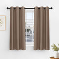 PONY DANCE Dark Brown Blackout Curtains by PONYDANCE