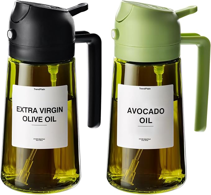 TrendPlain - Original 16oz/470ml Olive Oil Dispenser Bottle by TrendPlain