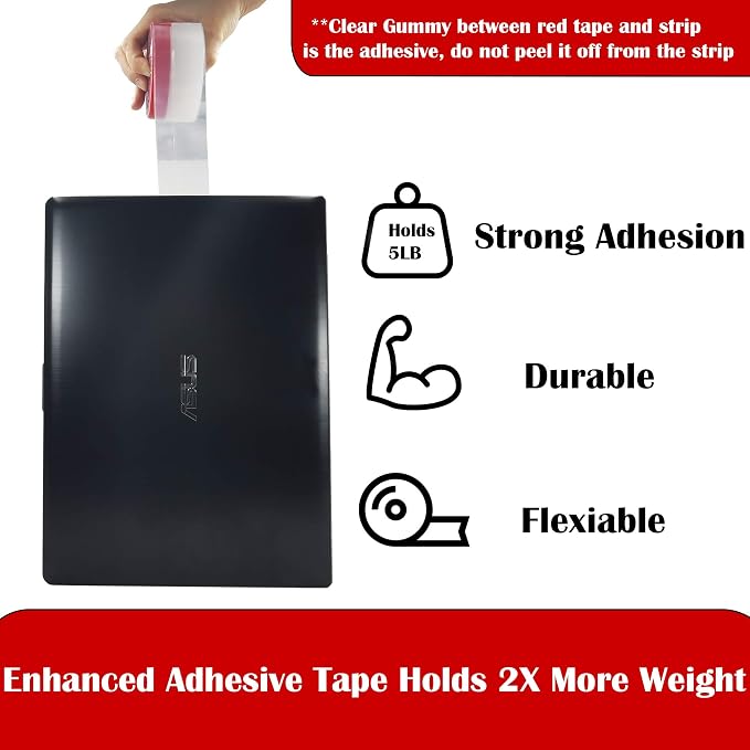 Clear Weather Stripping Tape, Door Draft Seal Silicone Strip. Enhanced - Image 4