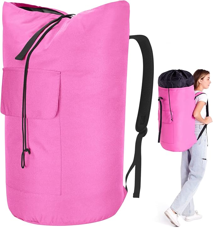 Laundry Bag 115L, College Dorm Room Essentials, Extra Large Laundry Bag by Azhido