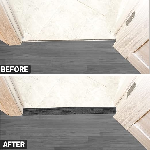 16.4Ft Floor Transition Strip Self Adhesive Vinyl Cover Floor Strip Flat - Image 4