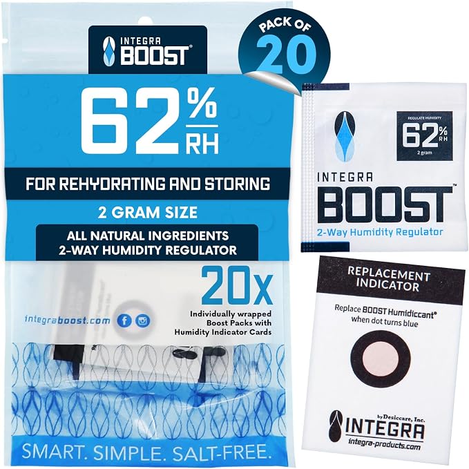 Integra Boost 2-Way Humidity Control Pack – Patented Technology by IntegraSpecialtyProducts