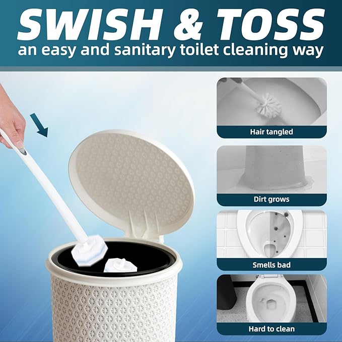 RLOW Disposable Toilet Brush Set - Image 5