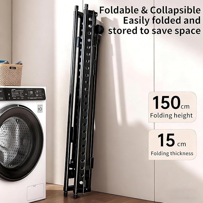Heavy Duty Rolling Clothing Rack - Image 5