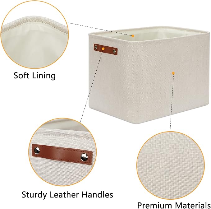 DULLEMELO 2-Pack Large Storage Baskets - Image 3