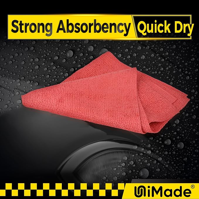 Shop Towels, 24 Pack Commercial Grade Shops Rags Microfiber Towel - Image 5