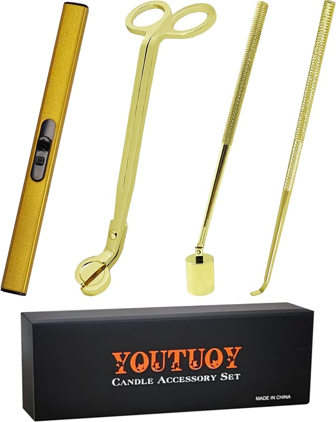 4 in1 Candle Accessory Set by YOUTUOY