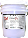 Oxalic Acid - 99.6% - 40 lb. PAIL - Metal Cleaning- Rust Removal, Wood by Quality+Chemical