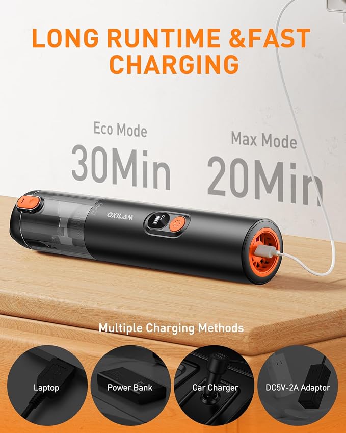 OXILAM Car Vacuum Portable - Image 5