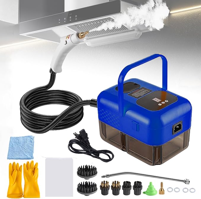 Handheld Steam Cleaner for Home, 2500W High Pressure Steamer for Cleaning by Foandbevi