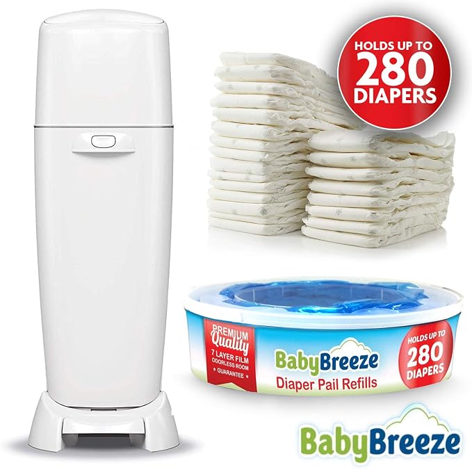 BabyBreeze Diaper Pail Refill Bags Compatible - Image 7