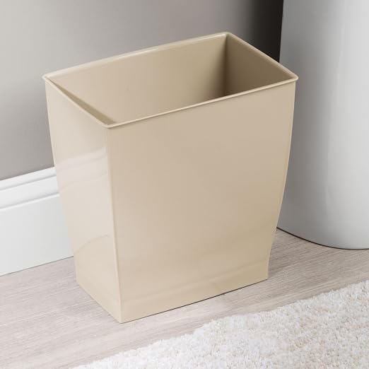 iDesign Small Bathroom Trash Can, Made in USA - Image 4