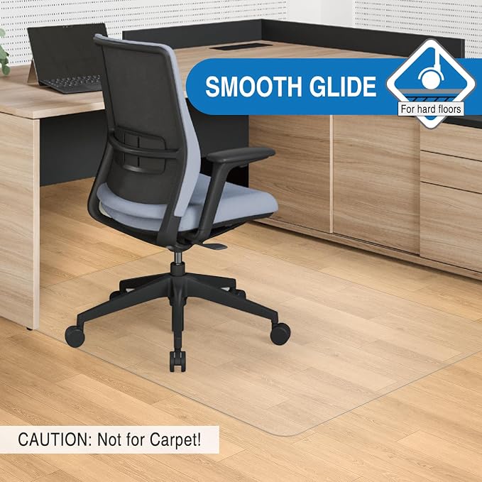 Clear Chair Mat, Floor Protector Desk Mat - Image 4