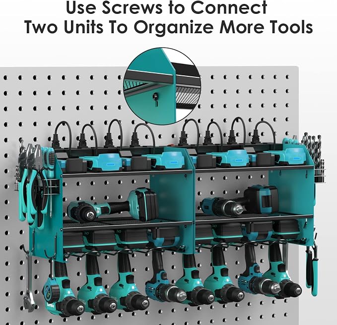CCCEI Set Power Tool Organizer Wall Mount - Image 6