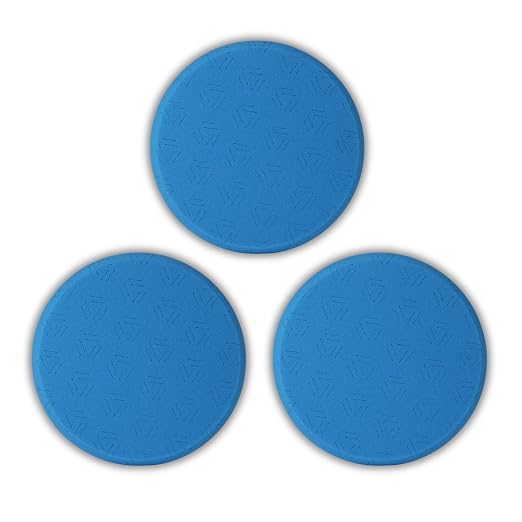 Venzo 6 Inch Blue Finishing Buffing Pads, Finishing Pads by VENZO