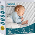 OhGeni 100% Waterproof Mattress Protector, Mini Crib Size Mattress Pad by OhGeni