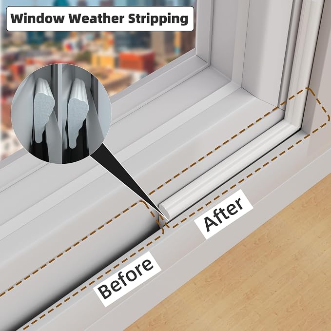 3 Pack*16.4 Ft Weather Stripping Seal Strip - Image 4