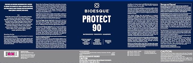 Bioesque Protect 90, Heavy Duty Bacteriostatic, Fungistatic, Algaestatic Formula - Image 8