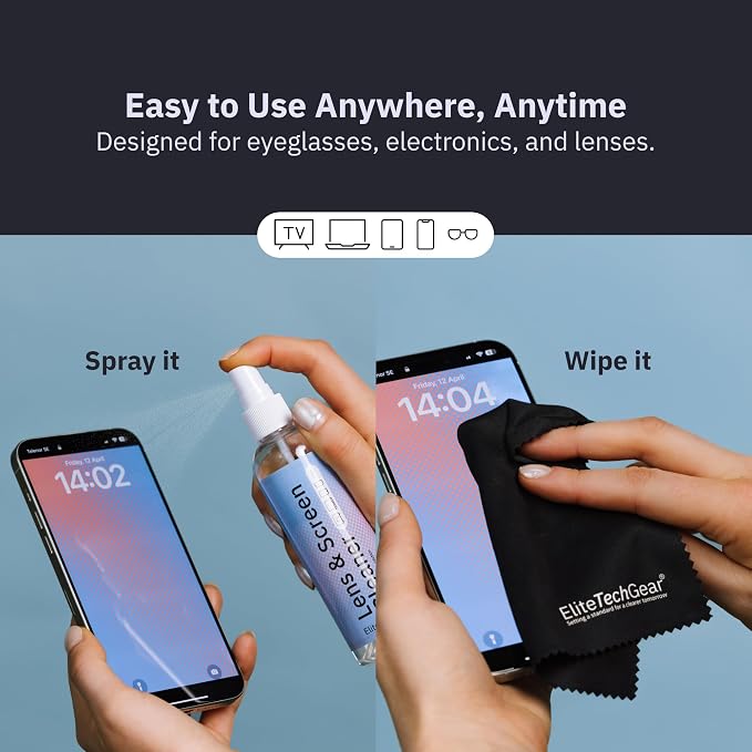 Elite Tech Gear Optical, Screen & Lens Care Kit - Image 4