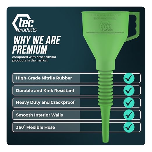 TEC Products FlexAll Long Flexible Funnel - Image 3