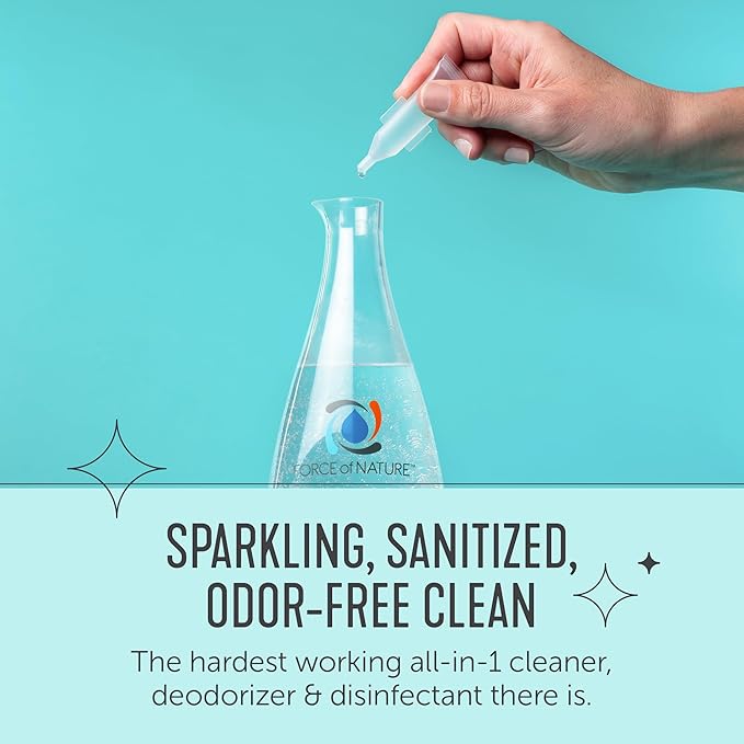 Force of Nature Multi-Purpose Cleaner, Disinfectant & Deodorizer Starter Kit - Image 5
